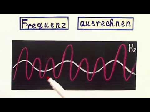 Video: So Bestimmen Sie Die Frequenz Eines Tons