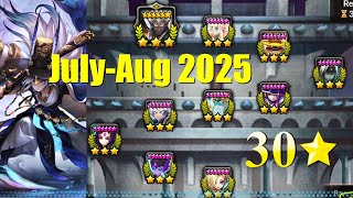 TOA Hell 30 Stars July-August 2025 Rotation (Summoners War)