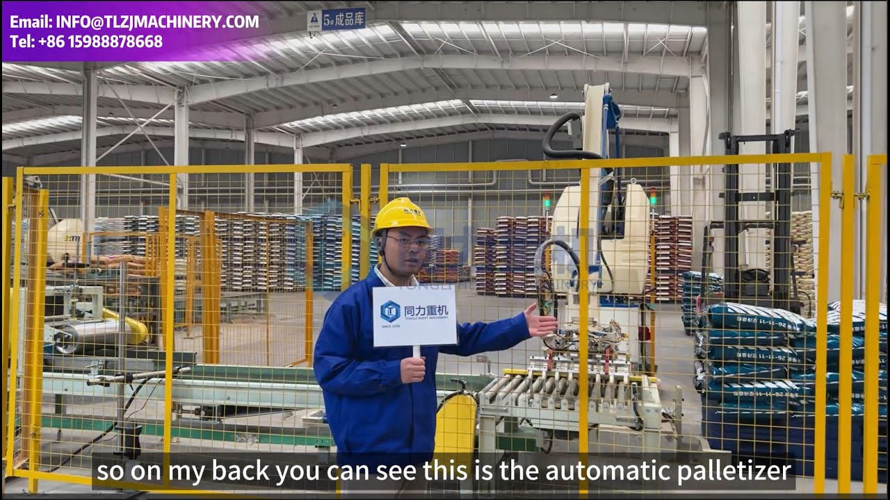 Fertilizer Automatic Palletizing Robot System/ABB Fanuc Palletizer for ...
