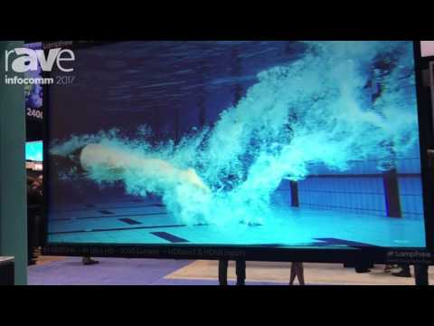 InfoComm 2017: Casio Demos XJ-L8300HN 4K Ultra HD Projector
