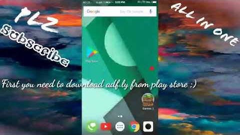 How to make money using adf.ly in Android/ios
