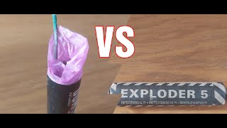 Dum Bum Original vs Exploder 5 - SUKOB TITANA