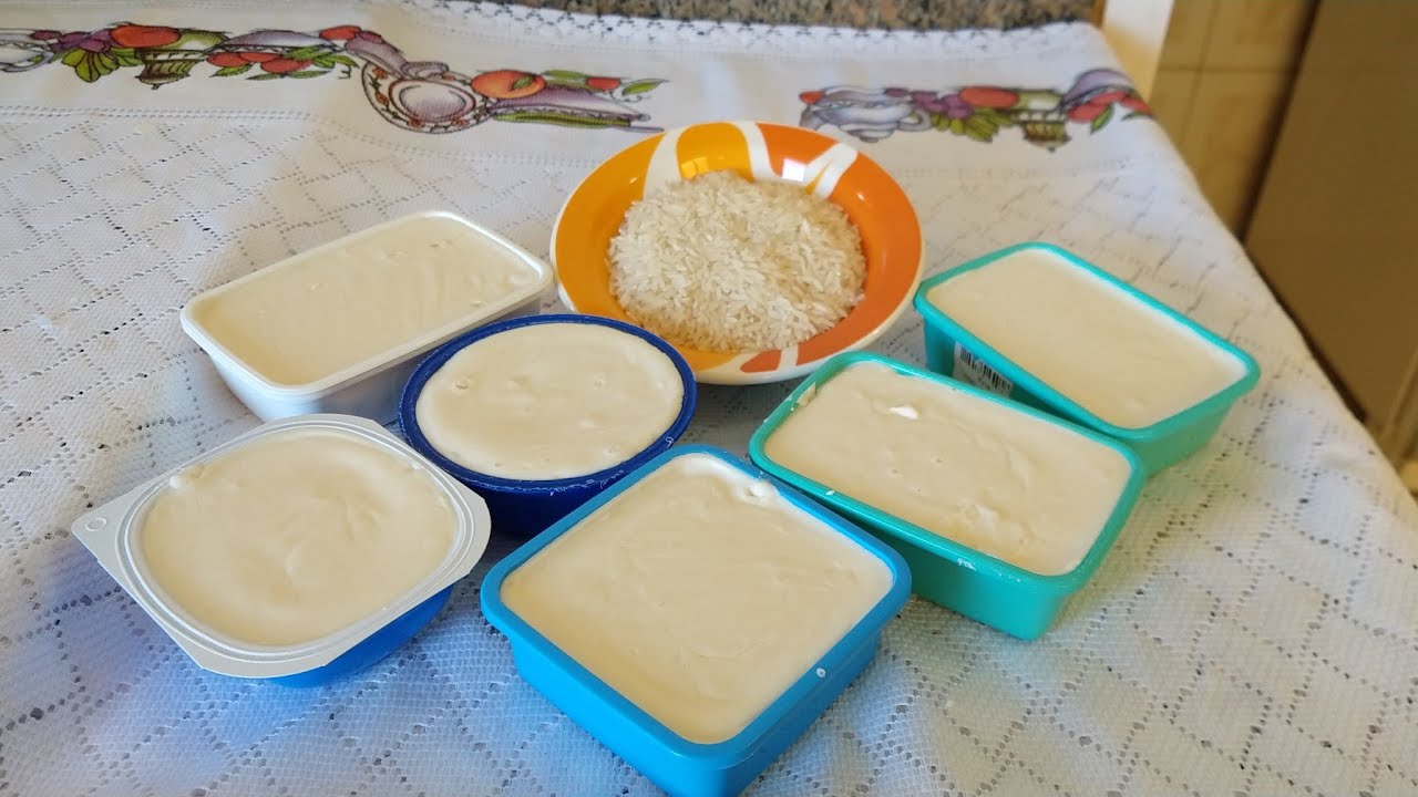 Como fazer sabonete caseiro de Arroz em barra