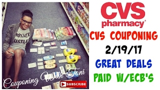 cvs 2 19 17 great deals paid with ecb s