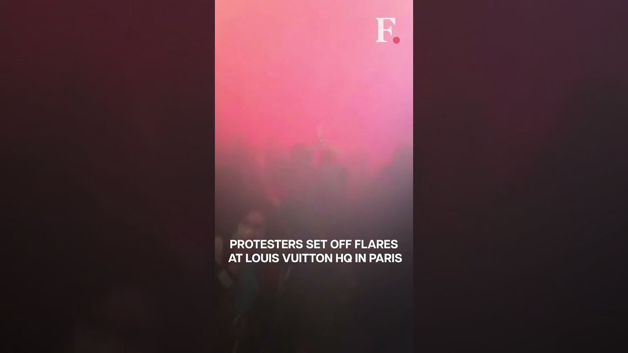 France: Protesters storm Louis Vuitton HQ