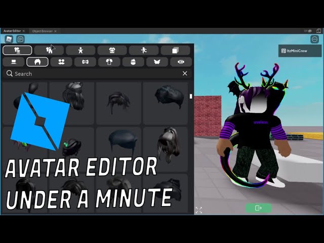 Making an in-game Avatar Editor - Scripting Support - Developer