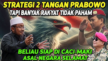 STRATEGI 2 TANGAN PRABOWO YANG TIDAK DI PAHAMI MASYARAKAT AWAM II Ustadz Andri Kurniawan