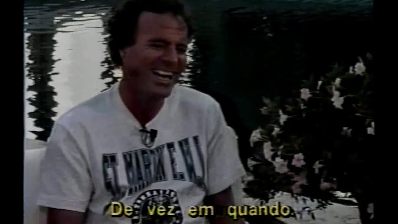 JULIO IGLESIAS Entrevista Marília Gabriela ( Trecho ) 1990
