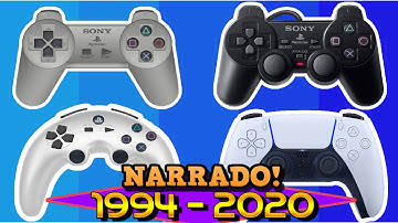 LA EVOLUCIÓN DE LOS CONTROLES EN PLAYSTATION (1994 - 2020) (PS1 - PS2 - PS3 - PS4 - PS5 - dualshock)