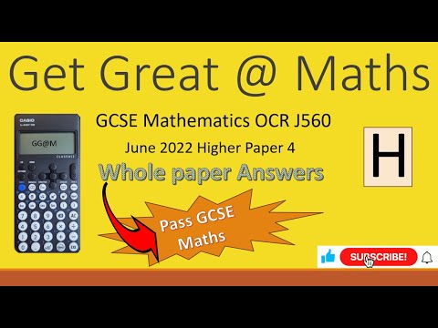 GCSE Maths Higher