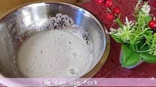 Perfect Egg white whipping cream recipe ?✌️/without beater