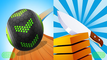 Going Balls Vs Slice It All Android iOS Mobile Gameplay Walkthrough 1410157