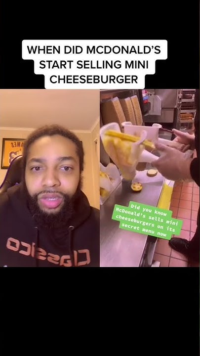 when-did-mcdonald-s-start-selling-mini-cheeseburgers-shorts