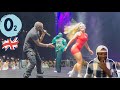 DAVIDO Entrance At O2Arena Soldout With Kizz Daniel & Chioma