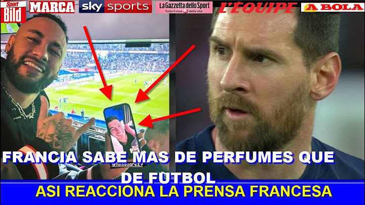ASI REACCIONA PRENSA FRANCESA a PITOS HACIA  MESSI PSG vs AJACCIO