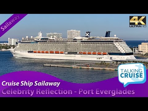 Celebrity Reflection - Cruise Ship Sailaway (Jan 2019)