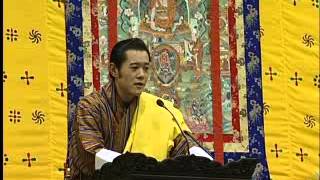 His Majesty King of Bhutan Shares his Vision for (GNH) in Bhutan