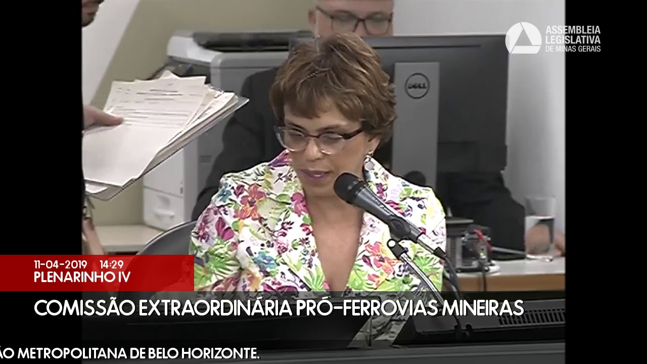 minas gerais aeropuerto 11/04/2019 14:15 - Comissão Extraordinária Pró-Ferrovias Mineiras
