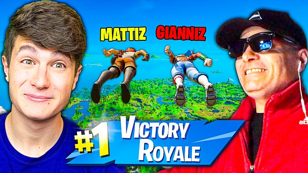 Gioco Con Mio Padre A Fortnite Per La Prima Volta Vittoria Reale Mattiz Let S Play Index