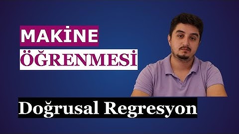 Python ile Makine Öğrenmesi | 02 Doğrusal Regresyon