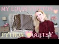 LOUIS VUITTON PYTHON ARTSY