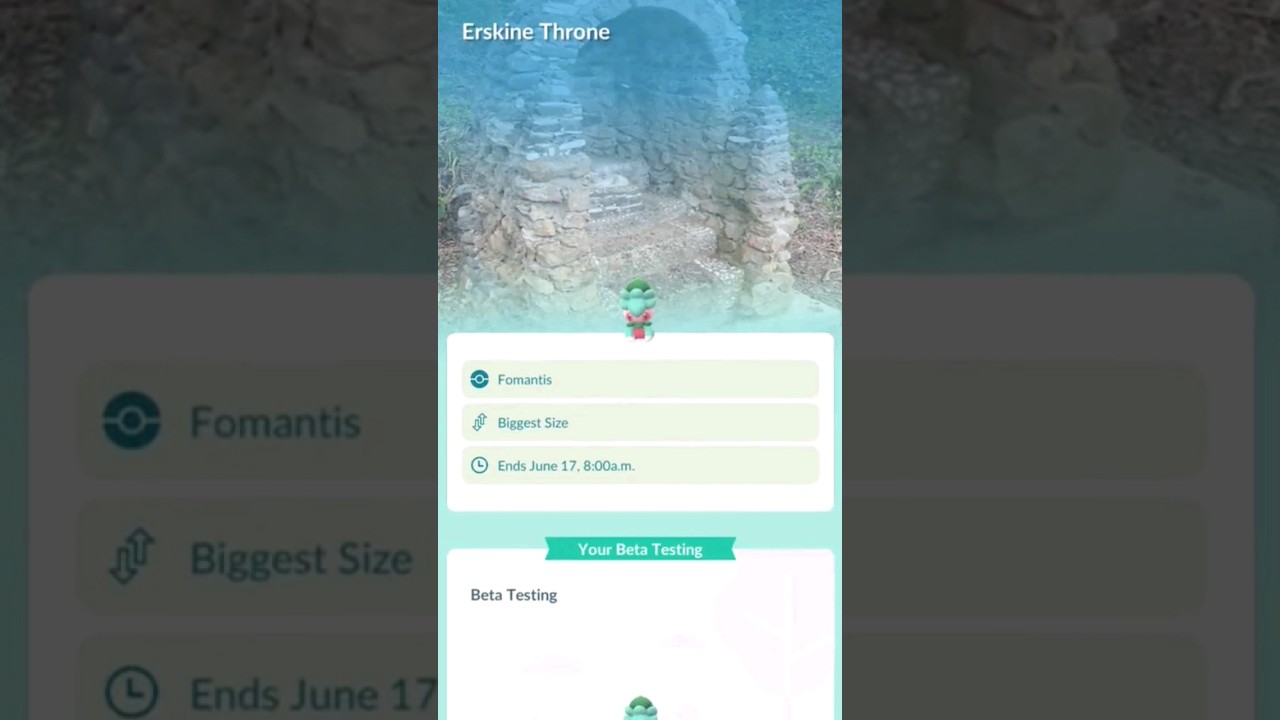 New Beta Testing POKÉMON go 