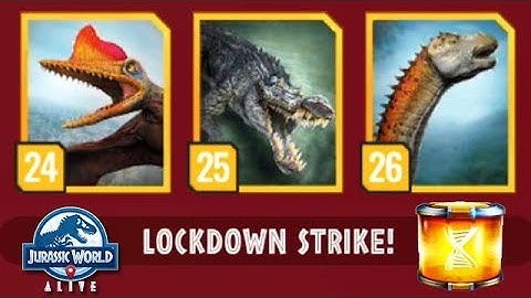 NEW EPIC LOCKDOWN STRIKE EVENT (JURASSIC WORLD ALIVE)