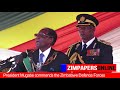 President Mugabe commends the Zimbabwe Defence Forces