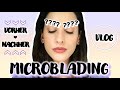 Microblading - wow Augenbrauen! 😳 Vorher, Nachher, Heilung | MelTastic
