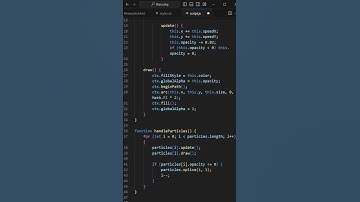 How To Make FIREWORKS EFFECT In HTML, CSS & JavaScript | CodeIT #shorts