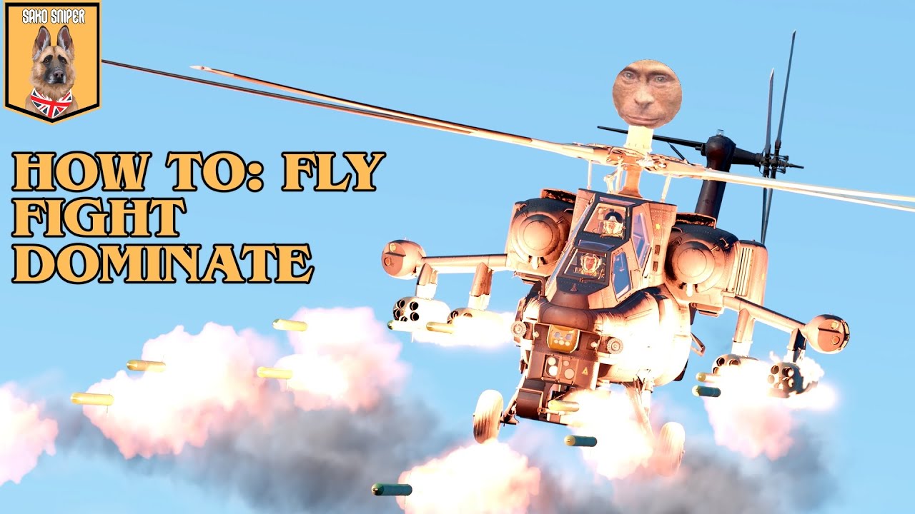 Как управлять вертолетами — War Thunder