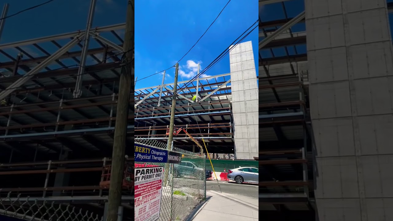 NYC new technology how to welding in a sunny ☀️ day 🔥😎👌