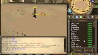 deviouspk- kid scamming for 50 ovls thanks mod dharok