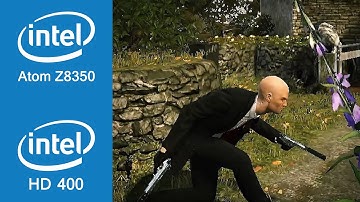 Hitman Absolution Gameplay Intel Atom Z8350 + Intel HD Graphics 400