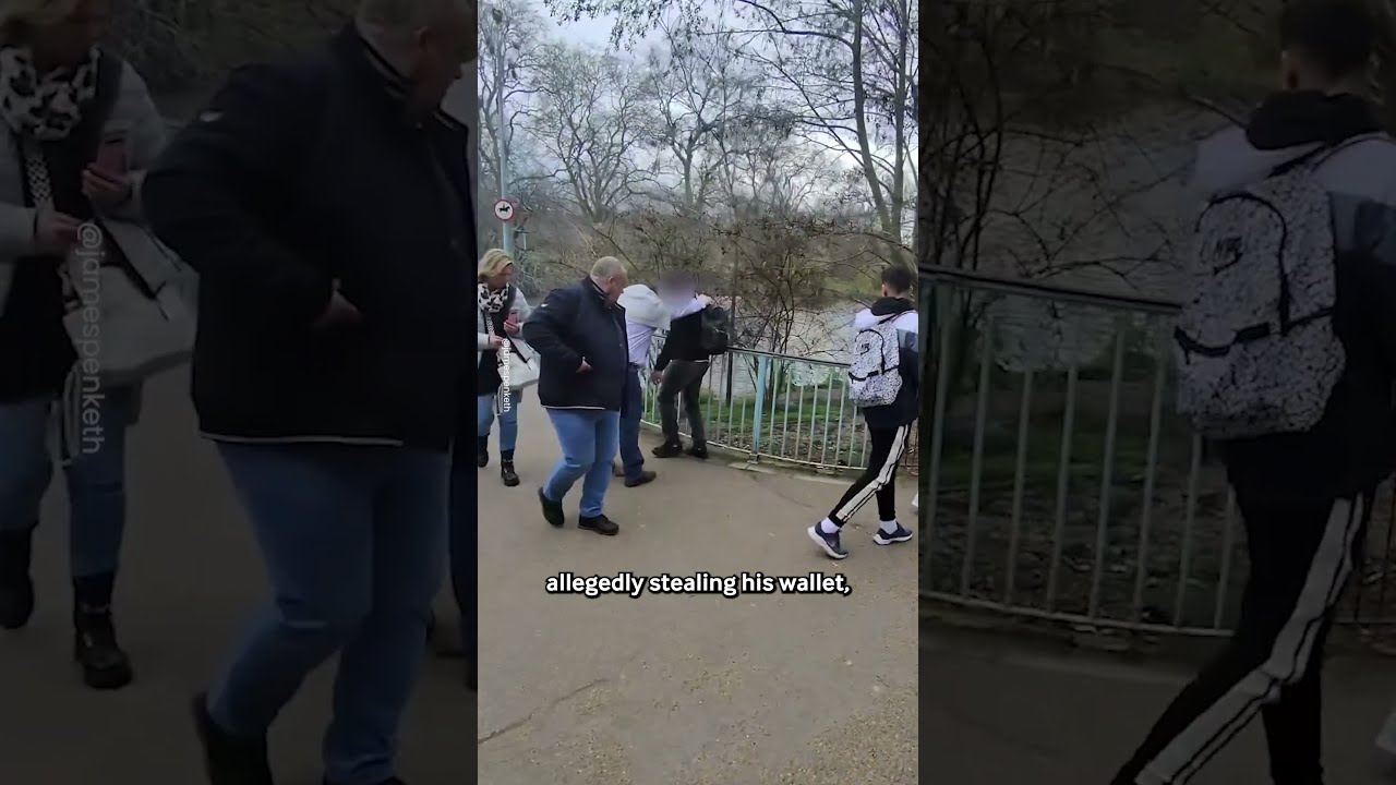 London Pick Pocket Caught On Camera 