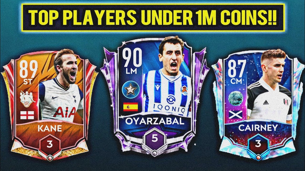 TOP BEST PLAYERS UNDER 1M COINS ???? IN FIFA MOBILE 21[NEW] | CHEAP BEASTS  IN FIFA MOBILE 21!!