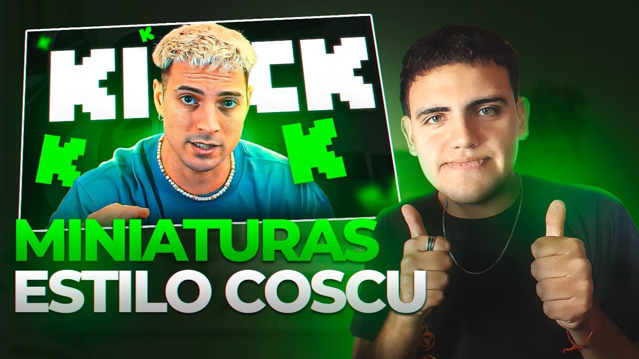 Como hacer MINIATURAS al estilo COSCU en Photoshop