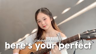 Here's Your Perfect - Jamie Miller [Acoustic Cover] || Nadine Abigail