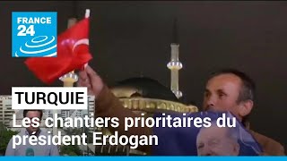 Inflation, reconstruction, Otan... En Turquie, les chantiers prioritaires du président Erdogan