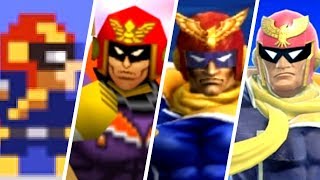 Evolution of Captain Falcon (1990 - 2024)