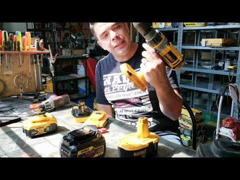 Video: ¿Puedo usar baterías de litio en lugar de NICD Dewalt?