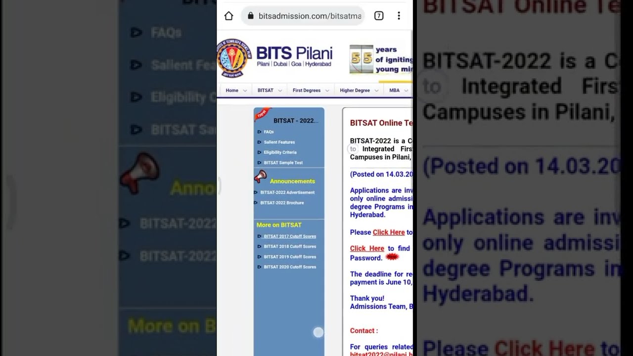 JEE Mains 2022 Aspirants 📢 Good News | BITSAT Exam Revised Date | 
