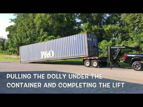 Shipping Container Trailer >> Dynadolly Shipping Container Trailer Loading Up Youtube Shipping Container Trailer >> Dynadolly Shipping Container Trailer Loading Up Youtube