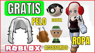 NUEVAS COSAS GRATIS EN ROBLOX PELOS,ROPA,CABEZAS,ACCESORIOS GRATIS ROBLOX EVENTOS ROBLOX