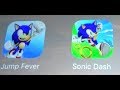 Sonic Dash Vs Sonic Jump Fever