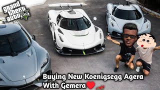 GTA 5: Finally Shinchan Franklin Taking Delivery Of Koenigsegg ♥️🤑Shinchan Rich🌹😫 Ps Gamester