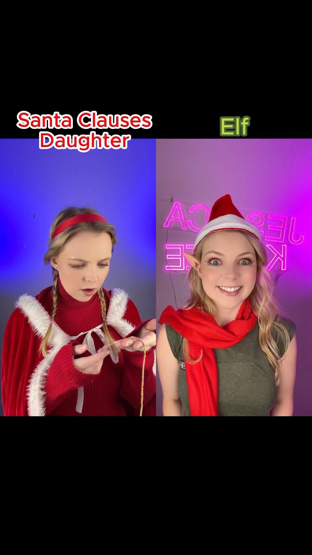 The Elf homemade her presents…