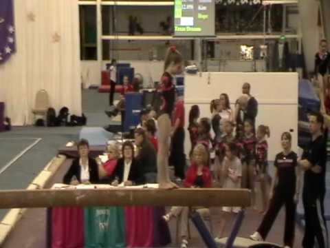 allison cary '09 elite qualifier beam