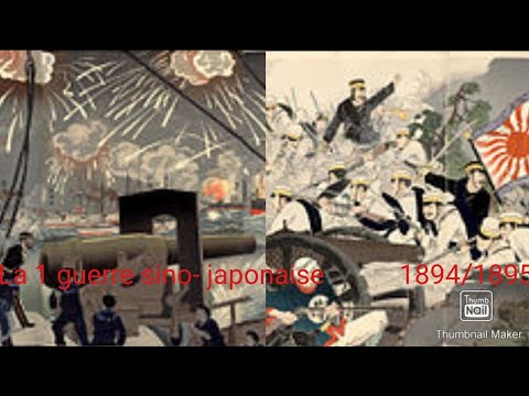La 1 guerre sino-japonaise