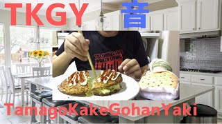 TKGYキャベツチーズ・タマゴかけごはん焼きキャベツチーズ・お好み焼き風【料理音】【ASMR】２０２０年１０月２８日